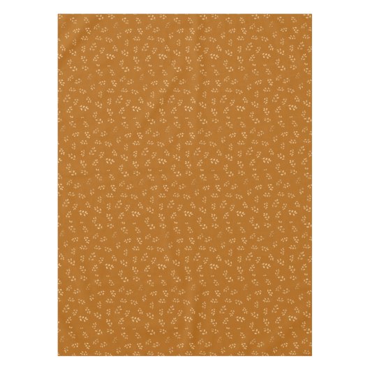 Autumn Harvest Bruin Bloemen Tafelkleed (Voorkant)