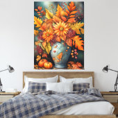 Autumn Harvest Canvas Afdruk (Insitu (Slaapkamer))