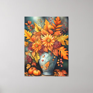 Autumn Harvest Canvas Afdruk