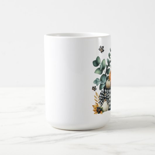 Autumn Harvest Clock Koffiemok (Center)