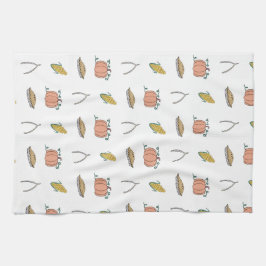 Autumn Harvest Doodle  Thanksgiving Theedoek