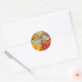 AUTUMN HARVEST ~ Envelope Sealers/Stickers Ronde Sticker (Envelop)
