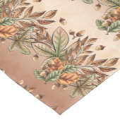 Autumn Harvest Fall Leaves Korte Tafelloper (Hoek)