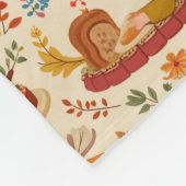 Autumn Harvest Fleece Blanket (Hoek)
