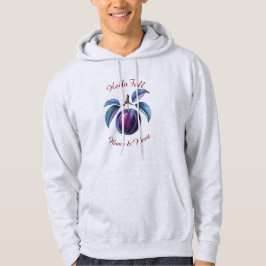 Autumn Harvest Fruit Art met aangepaste tekst Hoodie