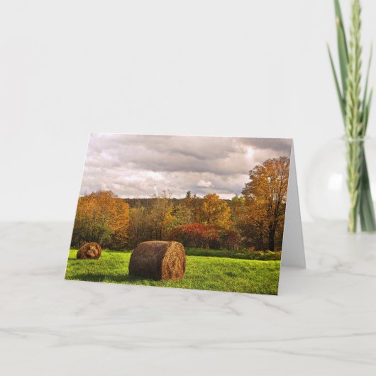 Autumn Harvest Kaart (Voorkant)