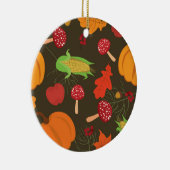 Autumn Harvest Keramisch Ornament (Rechts)