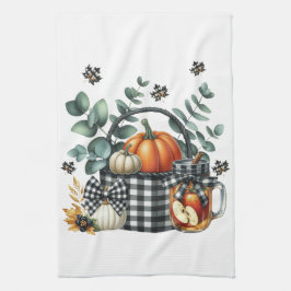 Autumn Harvest Kitchen Towel Theedoek