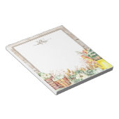 Autumn Harvest Monogrammed Notepad Notitieblok (Schuin)