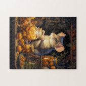 Autumn Harvest Mouse: Fantasy Lovers' Cosy Herfst Legpuzzel (Horizontaal)