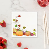 Autumn Harvest Napkins Servetten (Insitu)