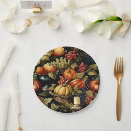 Autumn Harvest Papieren Bordje