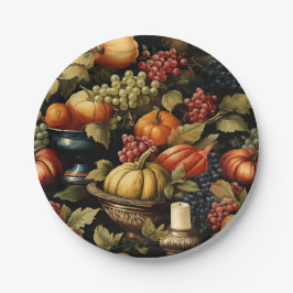 Autumn Harvest Papieren Bordje