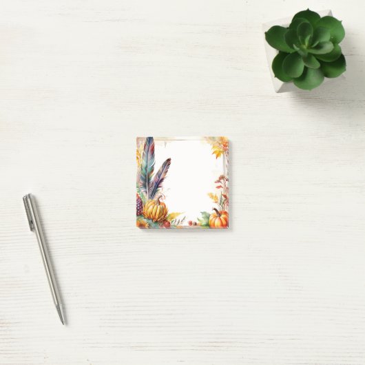 Autumn Harvest Post-It Notes (Kantoor)