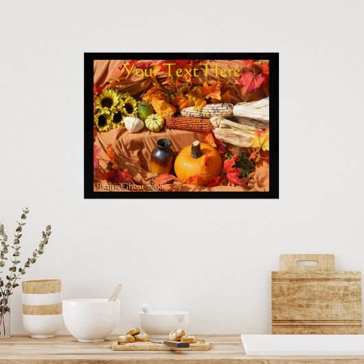 Autumn Harvest Poster (Keuken)