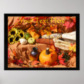 Autumn Harvest Poster (Voorkant)