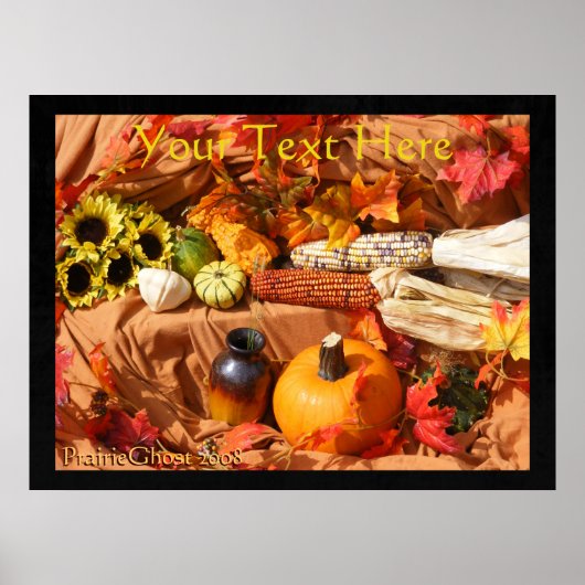 Autumn Harvest Poster (Voorkant)