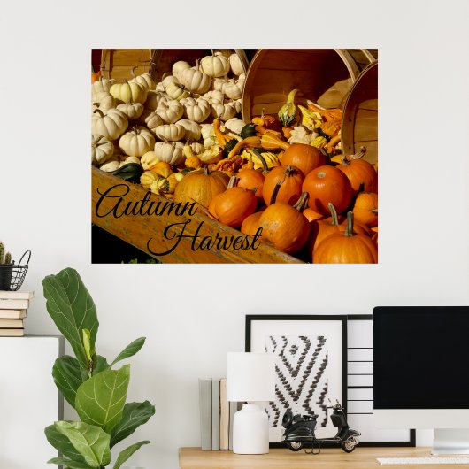 Autumn Harvest Poster (Thuiskantoor)