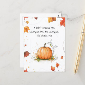 Autumn Harvest Pumpkin Briefkaart
