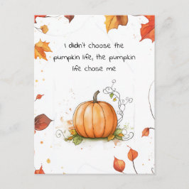 Autumn Harvest Pumpkin Briefkaart