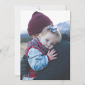 Autumn Harvest Pumpkin First Birthday Party Kaart (Achterkant)