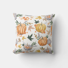 Autumn Harvest Pumpkin Thanksgiving Pattern Kussen