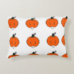 Autumn Harvest Pumpkins Accent Kussen<br><div class="desc">Decorate your home with this cozy pumpkin pattern pillow,  perfect for autumn and fall seasonal vibes.</div>