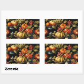 Autumn Harvest Rechthoekige Sticker (Vel)
