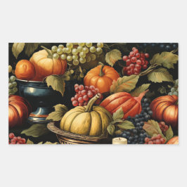 Autumn Harvest Rechthoekige Sticker