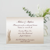 Autumn Harvest repetitie diner Kaart (Staand voorkant)