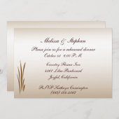 Autumn Harvest repetitie diner Kaart (Voorkant / Achterkant)