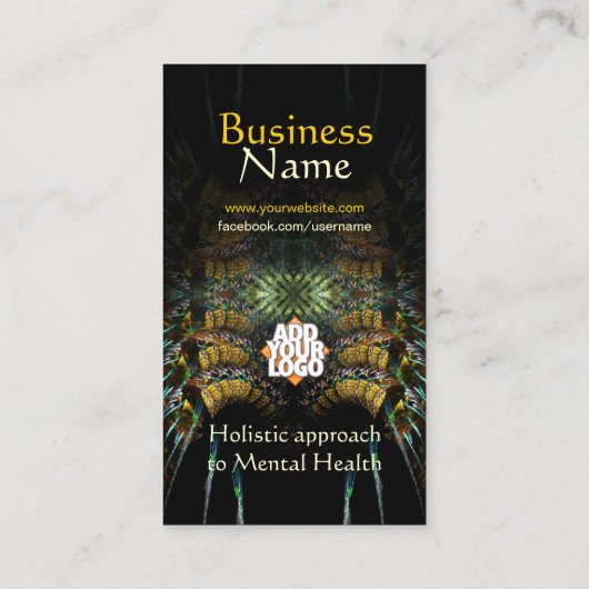 Autumn Harvest Spiritueel Guidance Holistic Visitekaartje (Achterkant)