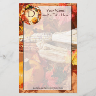 Autumn Harvest Stationery Briefpapier
