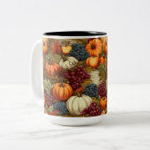 Autumn Harvest Tweekleurige Koffiemok (Voorkant links)