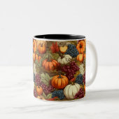 Autumn Harvest Tweekleurige Koffiemok (Voorkant rechts)