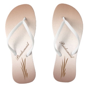 Autumn Harvest Wedding Bridesmaid Teenslippers