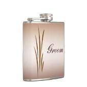 Autumn Harvest Wedding Groom Heupfles (Rechts)