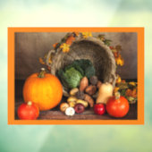 Autumn Harvest Window Cling Raamsticker (Vel 3)