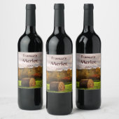 Autumn Harvest Wine Label Wijn Etiket (Flessen)