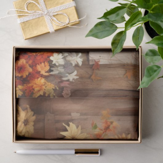 Autumn Harvest Winkelwagen Tissuepapier (Geschenk)