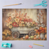 Autumn Harvest Winkelwagen Tissuepapier (Craft)