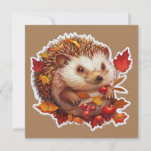 Autumn Hedgehog Adventure (Voorkant)