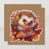 Autumn Hedgehog Adventure 2 (Voorkant / Achterkant)