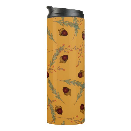 Autumn Herbs & Acorns Thermosbeker (Geroteerd rechts)