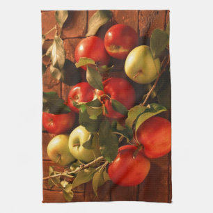 Autumn, Herfst, Apples Design Towels Theedoek