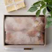 Autumn Herfst Brown Leaves Tissuepapier (Geschenk)