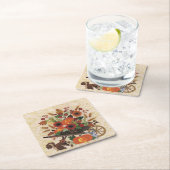 Autumn Herfst Elegant Rustin Land Kartonnen Onderzetters (Insitu)