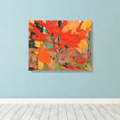 Autumn-Herfst, fijne kunst van Tom Thomson Canvas Afdruk (Insitu (Houten vloer))
