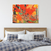 Autumn-Herfst, fijne kunst van Tom Thomson Canvas Afdruk (Insitu (Slaapkamer))