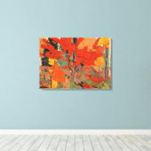Autumn-Herfst, fijne kunst van Tom Thomson Canvas Afdruk (Insitu (Houten vloer))